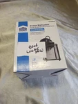 Portfolio Outdoor Wall Lantern Matte Black Finish & Clear Glass #0338648 Vgc. Fixed Price $17.99.