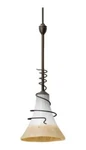 Sea Gull Antique Bronze Pendent Light 94560-71. Fixed Price $38.40.