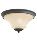 Sea Gull 75375-839 Somerton Blacksmith 2 Light Flush Mount Ceiling 15. Fixed Price $59.99.