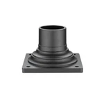 Z-lite 533PM Black 6'' Square Pier Mount Base Free Shipping. Fixed Price $22.88.