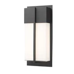 Z-lite Nyx 2 6" Outdoor Wall Light, Black/gloss Opal 5014S-BK-LED. Fixed Price $204.00.