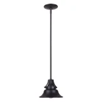 Craftmade Union Light Large Outdoor Pendant, Midnight/midnight Z4421-MN. Fixed Price $144.99.