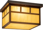 Vaxcel Lighting OF14611 Mission 2 Flush Mount Outdoor - Bronze. Fixed Price $174.99.
