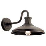 Kichler 49980 Allenbury 12"W Outdoor Wall Sconce - Bronze. Fixed Price $187.99.