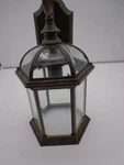 Kensington 1-LIGHT Wall Mount Lantern Rustic Bronze Savoy House. Fixed Price $20.00.