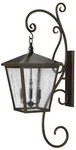 Hinkley Trellis 52" High Bronze Outdoor Wall Lantern. Fixed Price $2199.00.