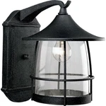 Prairie 1-LIGHT Gilded Iron Clear Seeded Glass Craftsman Outdoor Large Lantern. Fixed Price $249.00.