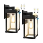 Solar Porch Lights Outdoor, Aqonsie Sconce With 3200K & .... Fixed Price $96.19.