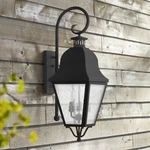 Livex Lighting Amwell 30 1/2" High Black Outdoor Lantern Wall. Fixed Price $599.98.
