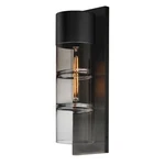 ET2 Lighting Smokestack 1LT 20" Led Outdoor Wall, Black/smoke E26146-142BK. Fixed Price $178.20.