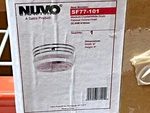 Satco/nuvo SF77-101 2-LIGHT 8" Flush Mount Medium Crystal/white Drum M145 L18. Fixed Price $55.55.