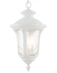 Livex Lighting 7858 Oxford 3 11"W Outdoor Pendant - White. Fixed Price $334.96.