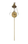 Park Harbor Single Light 14" Tall Indoor Wall Sconce PHWL3331PN. Fixed Price $78.05.