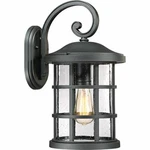 Quoizel One Light Outdoor Wall Lantern CSE8410EK, Large, Earth Black. Fixed Price $209.49.