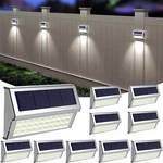 Roshwey Solar Lights Outdoor, 10 Pack 30 Led Fence Waterproof. Fixed Price $75.99.