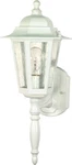 Nuvo Lighting 60/3470 Cornerstone 18" Tall Outdoor Wall Sconce - White. Fixed Price $51.19.