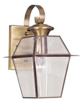 Livex Lighting 2181-01 Westover Outdoor Wall Antique Brass. Fixed Price $177.96.