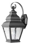 Livex Lighting 2601-04 Exeter 15 Inch Black Outdoor Wall Lantern. Fixed Price $295.96.