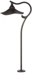 Kichler Lighting 15422AGZ Cotswold Path Flower Shaped Aged Bronze Finish. Fixed Price $149.99.
