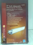 Portfolio/good Earth New 145821 Wall Mount 50 Inch Adj Fluor/led Fixture Steel. Fixed Price $199.99.