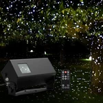 Outdoor Star Lights Projector, Airivo White Laser Fairy Christ. Fixed Price $202.48.