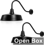 Naurham NH05-2 21", Pack Outdoor Gooseneck Light Fixture, Black. Fixed Price $248.12.