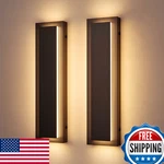 Maryrain Led Wall Lights Black Sconces Set Of 2 Exterior Lighting Fixtures. Fixed Price $118.02.