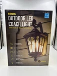 New Koda Outdoor Led Coach Light Bronze With Dusk-to-dawn Tech Bulb Included. Fixed Price $108.99.
