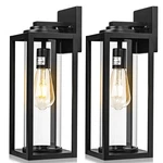 16INCH Large Outdoor Wall Lights - 2 Packs Modern Black Exterior Fixtur.... Fixed Price $96.40.