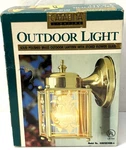 Vintage Catalina Lighting Outdoor Solid Brass Lantern Lamp 1990S New. Fixed Price $50.00.
