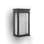 Lutec 1-LIGHT Black Integrated Led Outdoor Wall Lantern Sconce With Dusk To Dawn. Fixed Price $28.00.