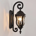 Smeike Outdoor Wall Sconces, Black Porch Lights, 22.8 Inch,. Fixed Price $224.82.