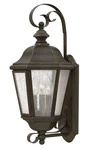 Hinkley Lighting 1670-LL Edgewater 3 21" Tall Outdoor Wall Bronze. Fixed Price $499.00.