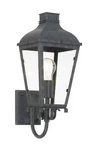 Crystorama Lighting Group DUM-9801 Dumont 18" Tall Wall Sconce Grey. Fixed Price $448.00.