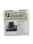 Craftmade Z200 Pier Mount, Textured Matte Black / White. Fixed Price $10.99.