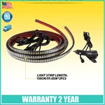 For Universal Vehicle 2PCS 60" Board Running Step Strips Bar Led Strobe Lights. Fixed Price $32.99.