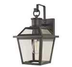 Stanford Lighting Arrezo 1-LIGHT Black Hardwired Outdoor Wall Lantern Sconce. Fixed Price $27.33.