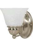 Nuvo Lighting, 2 Wall Sconces Brushed Nickel 60-340 Vanity. Fixed Price $35.00.