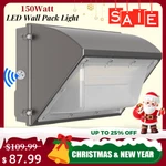 Led Wall Pack Light 150W With PHOTOCELL,IP65 Waterproof For Stadium,yard,build. Fixed Price $68.00.