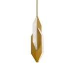 Modern Forms Azure Light 16" Led Mini PENDANT/3000K, Aged Brass PD-42416-AB. Fixed Price $971.00.