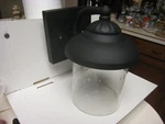Sea Gull Lighting 84068-12 Bead Glass Inch Black Outdoor Wall Lantern. Fixed Price $49.99.