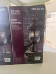 Home Decorators Collection Wesleigh 2-LIGHT Bronze Outdoor Post Mount. Fixed Price $50.00.