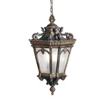 Kichler 9855LD Tournai 3-LIGHT 12" Outdoor Hanging Pendant Londonderry. Fixed Price $784.99.