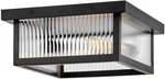 Hinkley Lighting 10603 Torrent 2 14"W Flush Mount Square - Black. Fixed Price $329.00.
