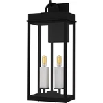 Matte Black Outdoor Wall Lantern From The Carmen Collection. Fixed Price $479.99.