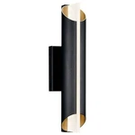 Kichler 59078LED Astalis 21" Tall Outdoor Wall Sconce - Black. Fixed Price $649.99.