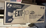 Led Emergency Exit/unit Combo Lithonia Lighting Ecr M6 New Old Stock. Fixed Price $62.00.