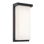 Afx Lighting Kent 16" Led Outdoor Sconce, Black/white - KNTW0816LAJUDBK. Fixed Price $148.00.