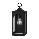 Hampton Bay Tremont Black Outdoor Wall Fixture With Clear Glass 1-LIGHT. Fixed Price $22.67.