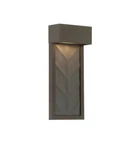 15" Tall Outdoor Wall Sconce, PHEL6101CHBRLED - By Sh Park Harbor New. Fixed Price $89.00.